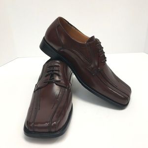 Boys Bolano Brown Dress Shoes Size 4.5 - 7.5